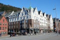 Shopping in Bergen, Norway Royalty Free Stock Photo